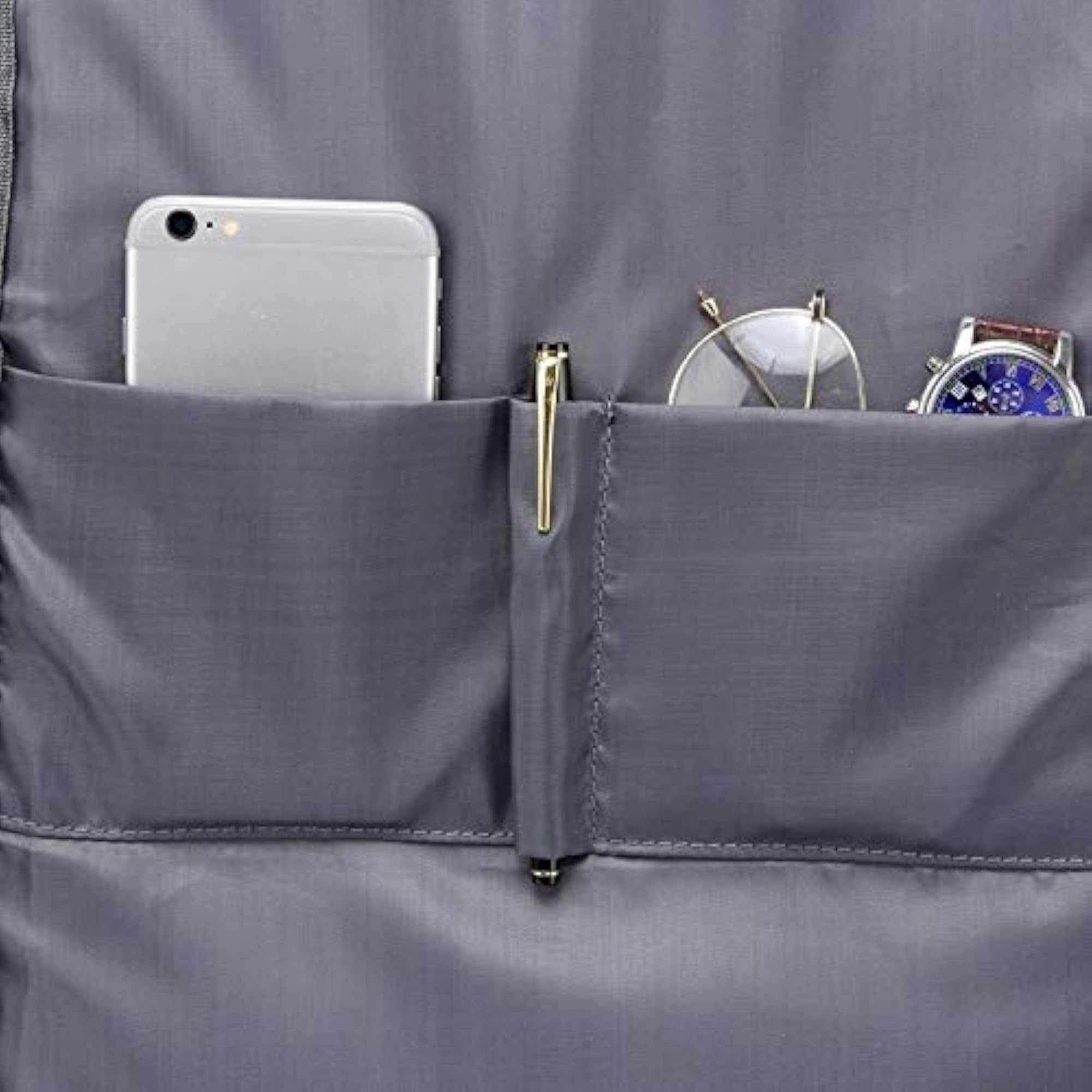 Men's Fashion Waterproof Laptop Backpack, Antitheft Rucksack